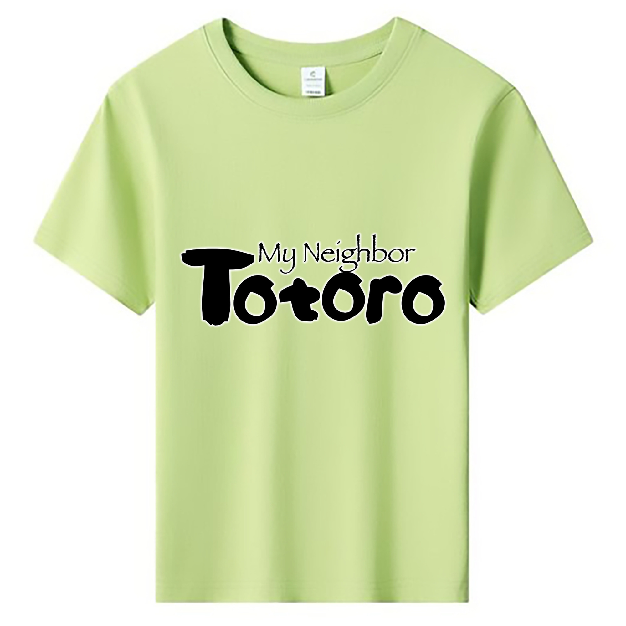 （画像用） となりのトトロ 草壁メイ 草壁サツキ My Neighbor Totoro Satsuki Kusakabe Mei Kusakabe 綿100％キッズTシャツ（フロントプリント）